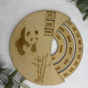 Calendario Panda